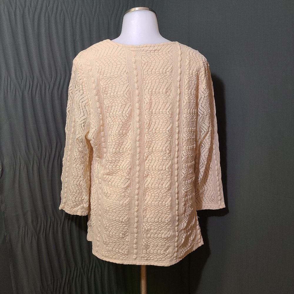Alfani lacy blouse - Picture 4 of 4